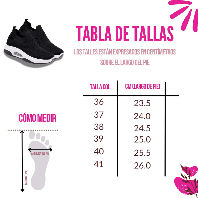 Tenis Dama Ortopédico - Comfort Sneakers