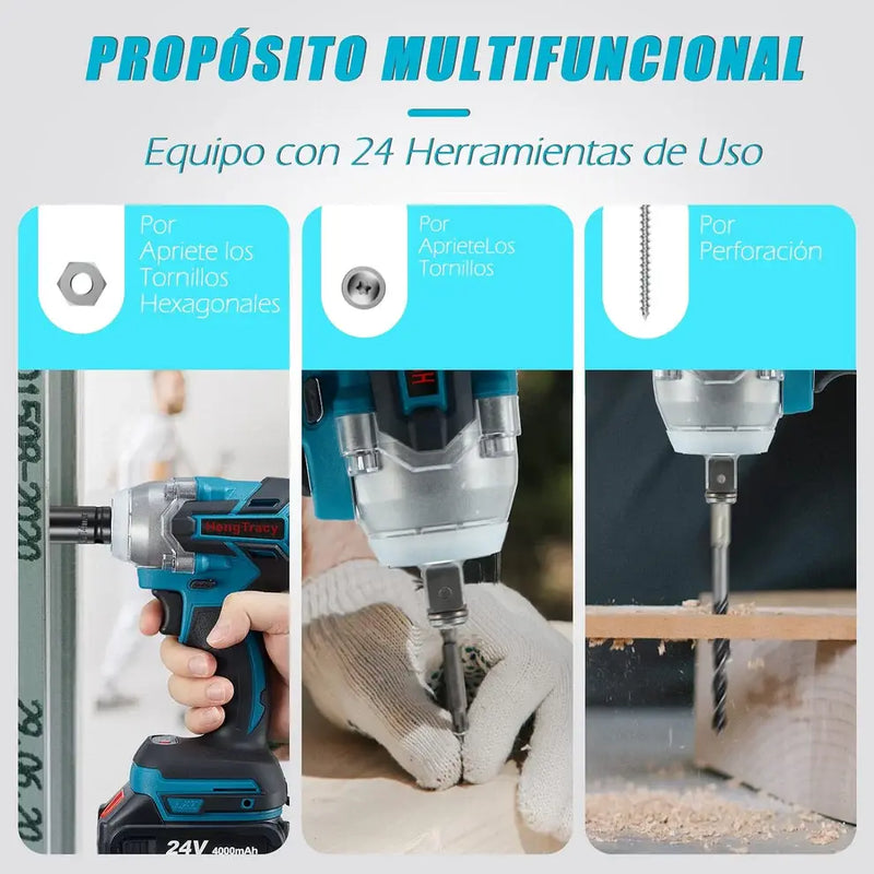 Pistola De Impacto MK a Batería + 1 BATERIA EXTRA DE REGALO
