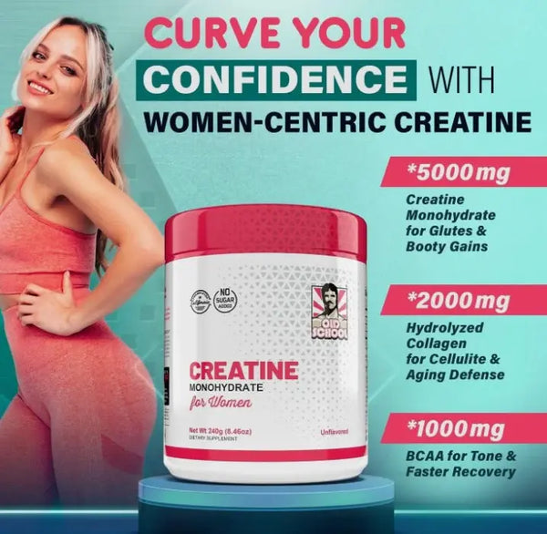 Creatina Monohidratada Para Mujer